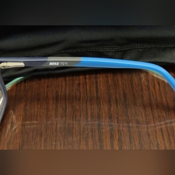 NIKE Sporty Frames (only) Matte Black & Blue - Case Incl. but.. see description - Picture 4 of 12